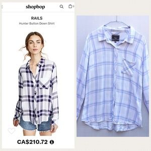 Rails Plaid Shirt (M)